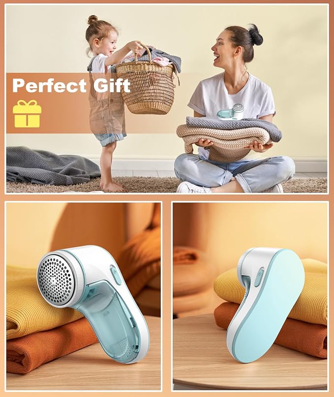 Fabric Shaver, Lint Remover Sweater Shaver, Effectively and Quickly Remove Pills - Image 7