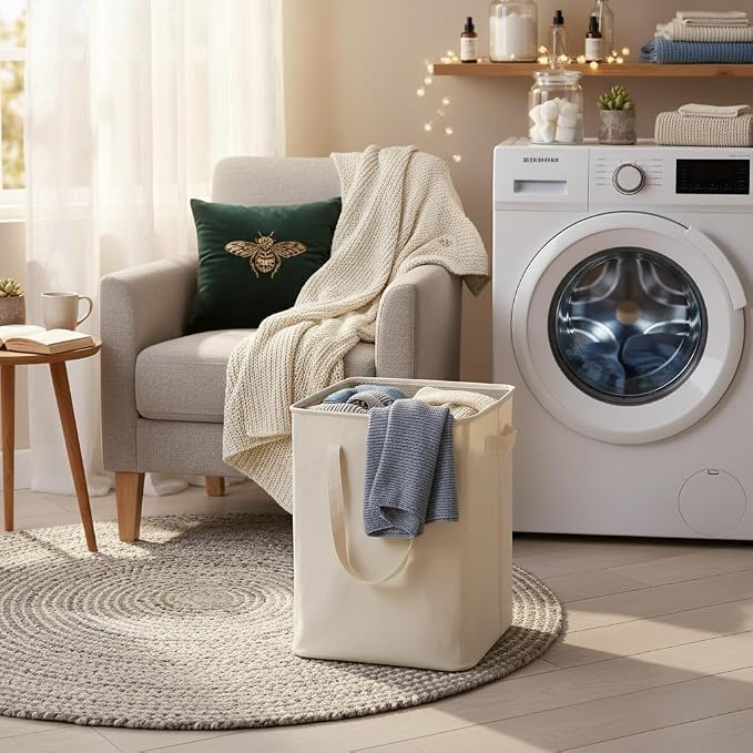 efluky Slim Laundry Basket, Narrow Laundry Hamper - Image 5