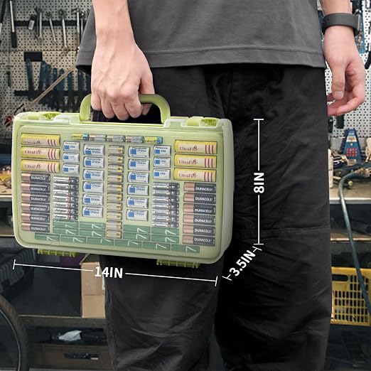 Battery Organizer Storage Case - Image 9