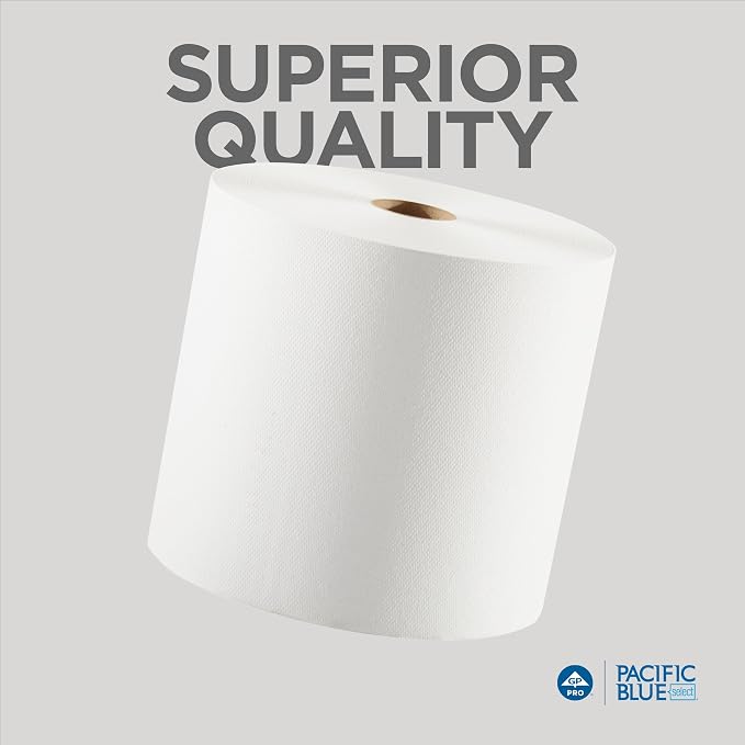 Georgia-Pacific Pacific Blue Select 7.875" Recycled Paper Towel Rolls by GP PRO - Image 5