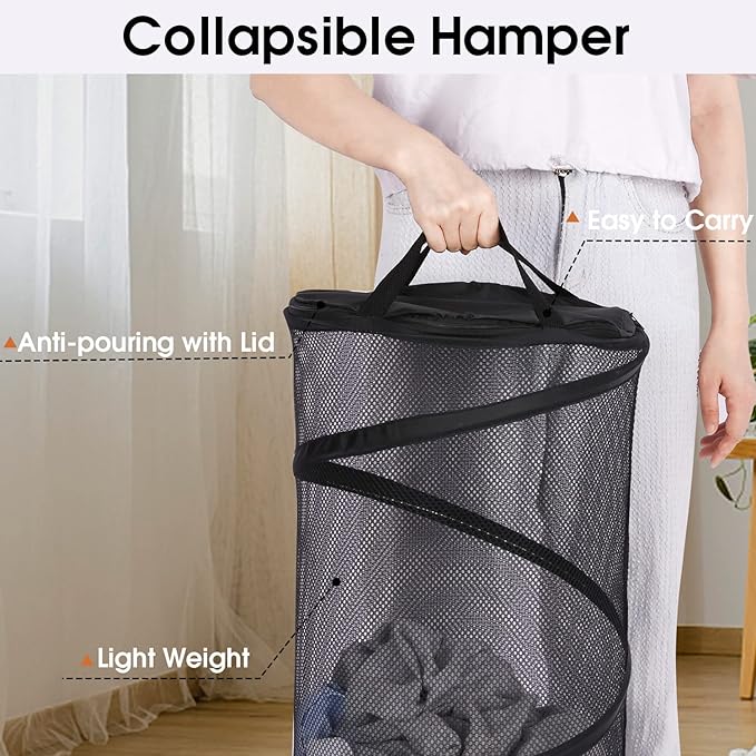 BATTOO Collapsible Laundry Basket - Image 5