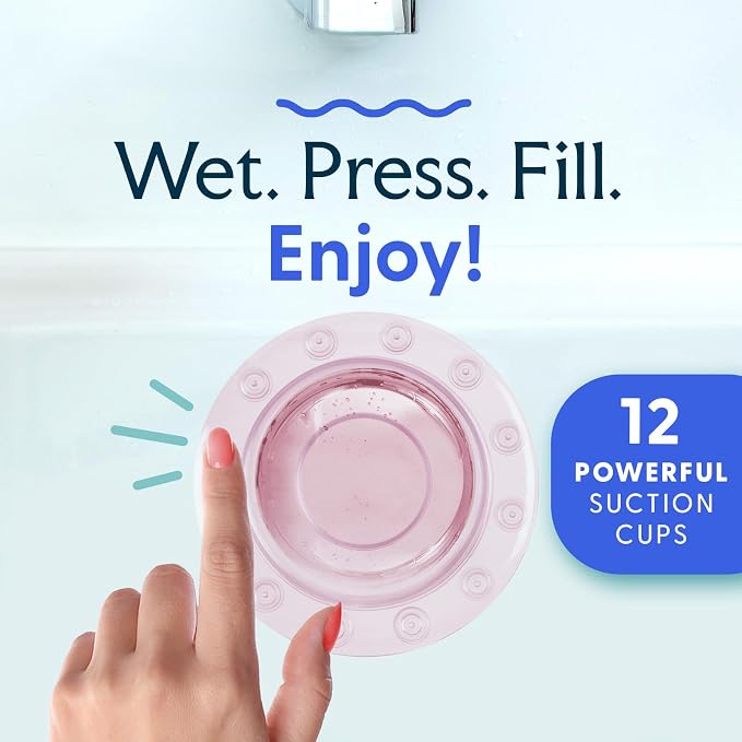 SlipX Solutions Bottomless Bath Overflow Drain Cover Accessory, Coral | Adds - Image 8
