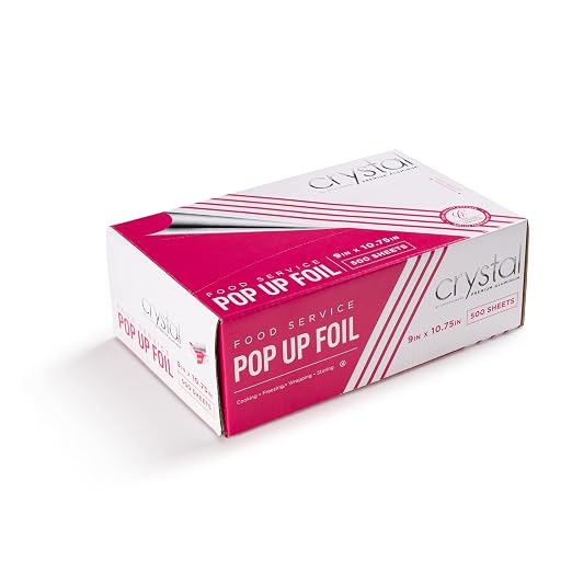 Crystal by crystalware FPU9103000B Premium Aluminum Foil Pop Up Sheets - Image 2