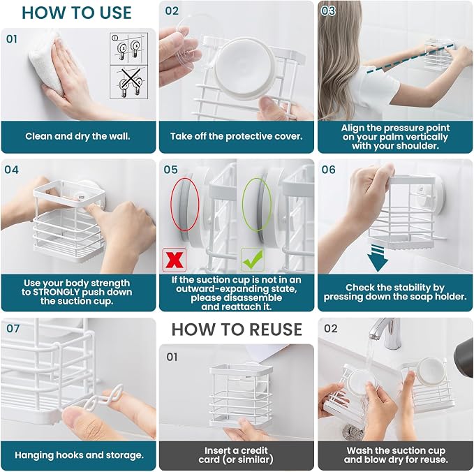 TAILI Patented Suction Cup Toothbrush Holders - Image 8