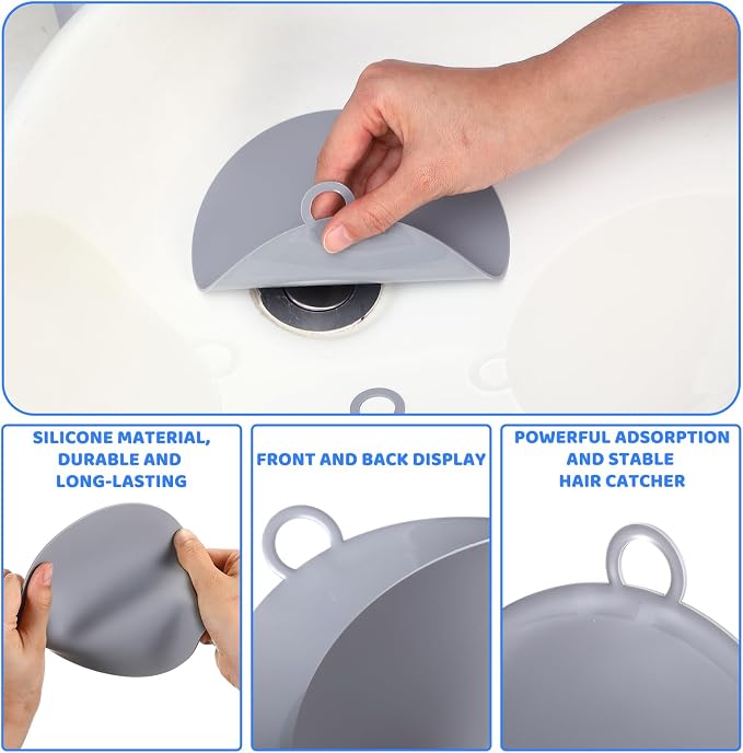 6 Pack Drain Covers for Bugs, 6 X 6 Inch, Anti Odor and Cockroach, Kitchen - Image 5