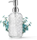 Kaishun 14 OZ Refillable Glass Soap Dispenser by Kaishun