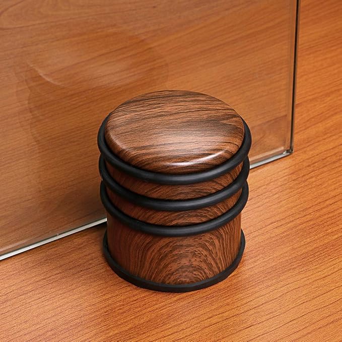 Sumnacon Heavy Duty Floor Door Stopper No Drill Stainless Steel Door Stops | - Image 4