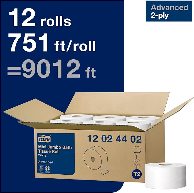 Tork Matic Extra Soft Paper Hand Towel Roll White - Image 6
