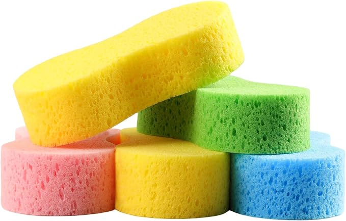 Temede Large Car Wash Sponges, Extra Thick Foam Sponges - Image 8