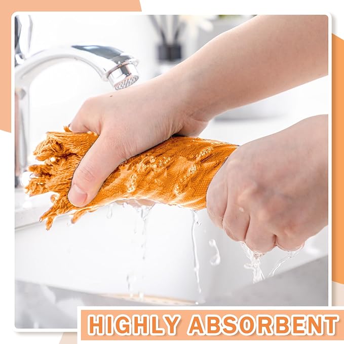 HunnmingRe 6 Pack Boho Hand Towel - Image 4