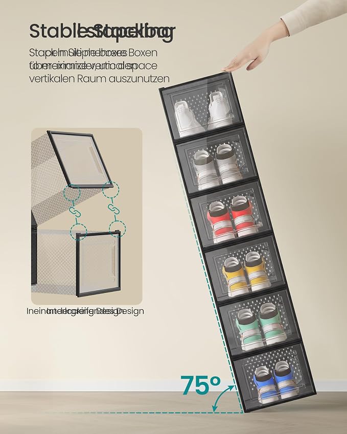SONGMICS Shoe Boxes - Image 3