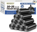 30-35 Gallon Trash Bags Heavy Duty 1.5 Mil, Strong Plastic Can Liners, Fit 112 by TFORING%C2%AE
