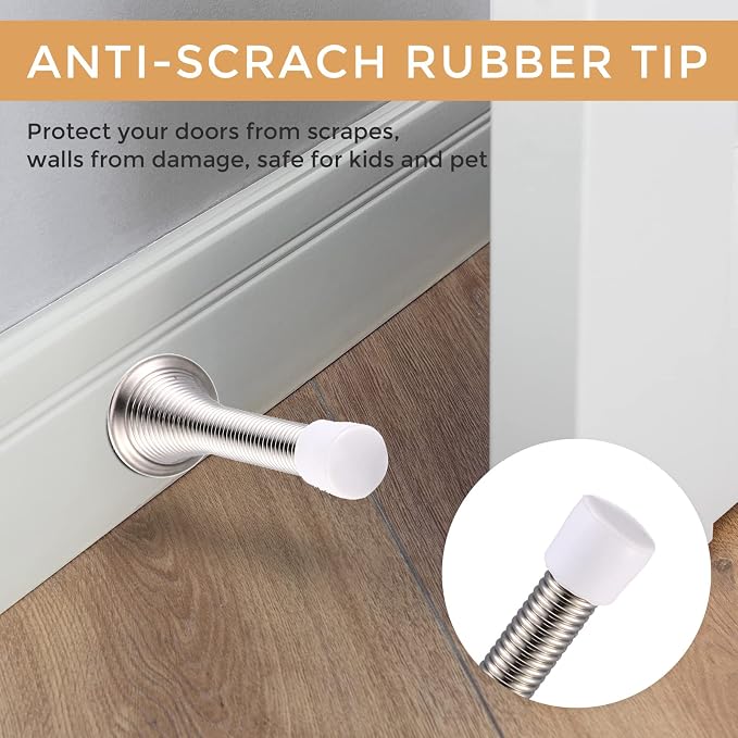Sadnyy 60 Pcs Spring Door Stopper - Image 4