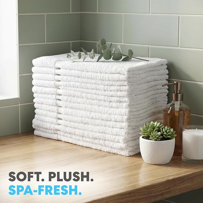 Simpli-Magic Cotton Hand Towels 16"x27" – Soft Towels - Image 2