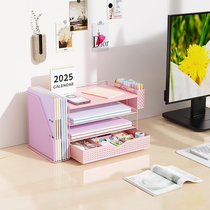 Wood Desk Organizers and Accessories - Image 3