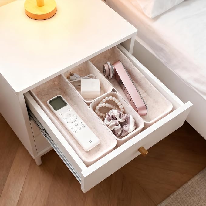 8-Piece Felt Drawer Organizer Set in 4-Sizes, Made from Eco-Friendly Material - Image 2