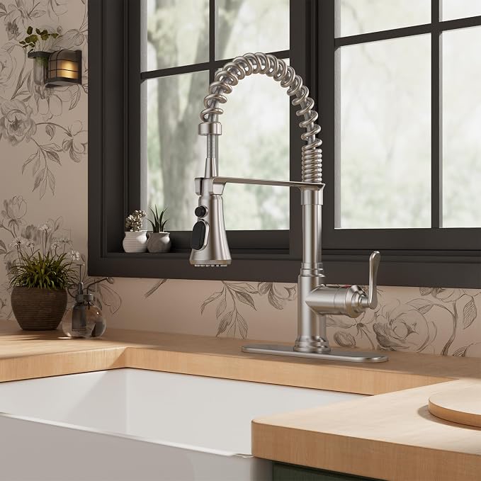 FORIOUS Rustic Kitchen Faucet - Image 2