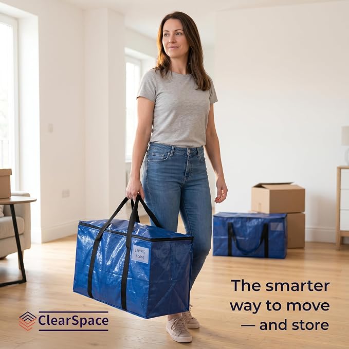 ClearSpace Heavy Duty Moving Bags or Storage Bins - Image 7