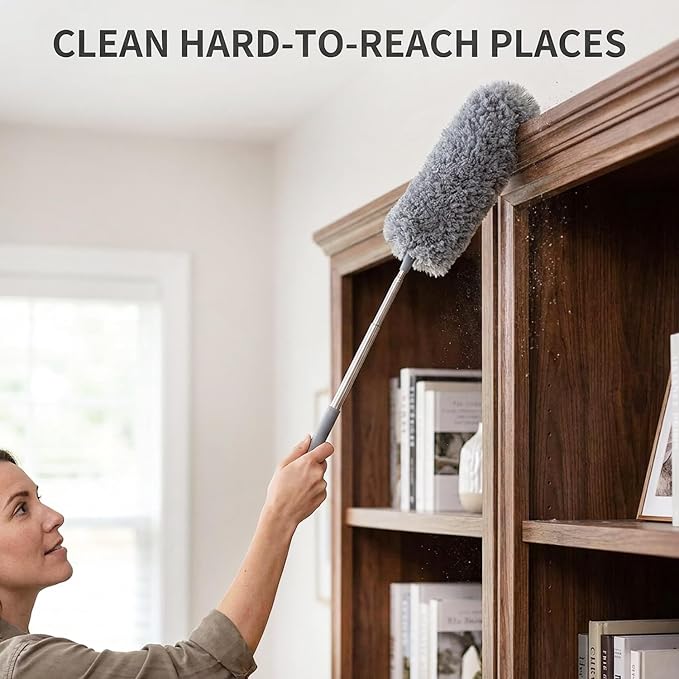 2 Pack Small Microfiber Feather Duster - Image 6