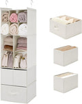 GRANNY SAYS Hanging Closet Organizer, 3 Drawers, 6 Shelves, 6 Shelves & by GRANNYSAYS