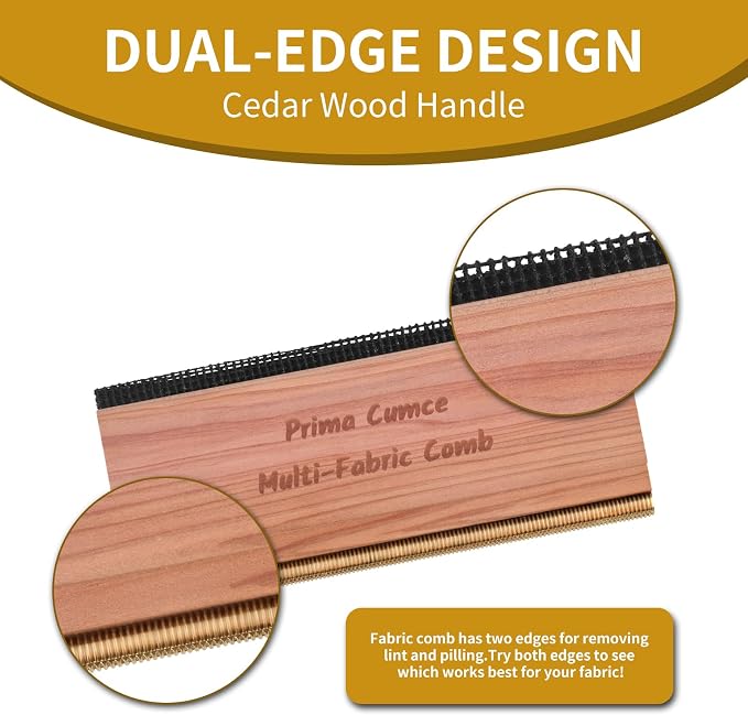 Cashmere Comb – 100 x 44 x 10mm Multi-Fabric Shaver - Image 5