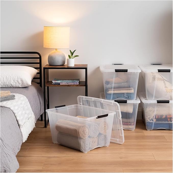 IRIS USA 6-Pack 54 Quart Storage Bins - Image 2
