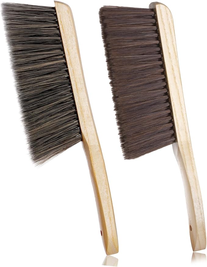 Rbenxia Wooden Handle Bench Brushes Soft Household Dust Cleaning Brushes | Soft by Rbenxia