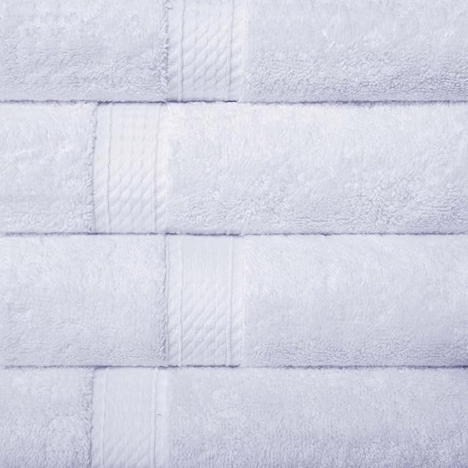 SUPERIOR Egyptian Cotton Plush & Absorbent, Hand Towel Set of 4, Soft Luxury - Image 3