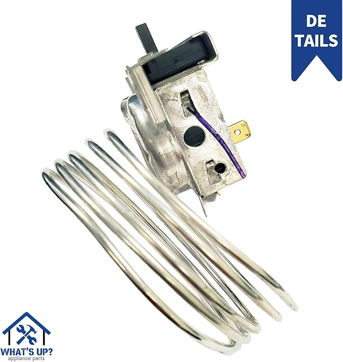 What's Up? WP2315562 W11035627 Refrigerator Cold Control Thermostat OEM Replacement Part for Whirlpool Refrigerators Replaces WP2315562 W11035627 W11088945 PS11740364 AP6007252