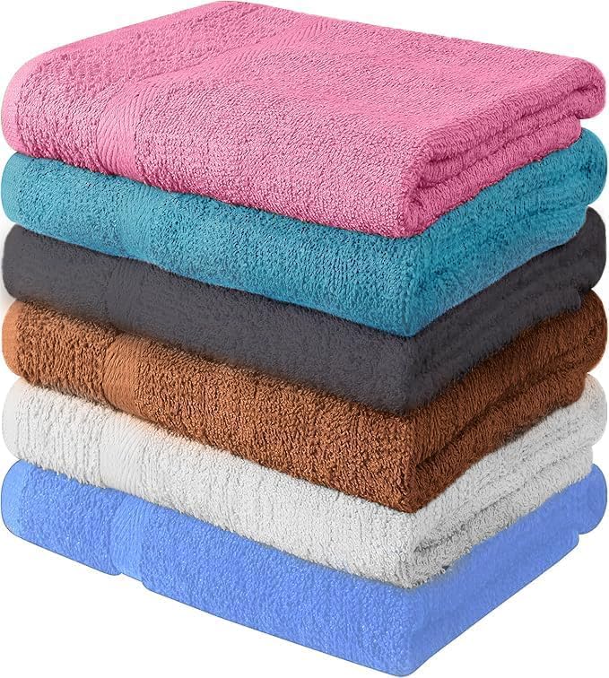 QUBA LINEN 100% Cotton Bath Towel Set – Soft, Absorbent Towels - Image 3