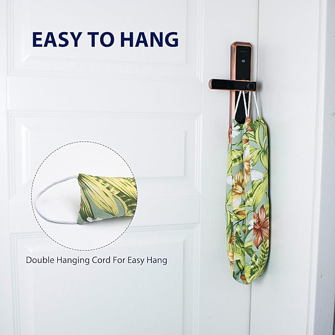 2 Pack 40 Inch 4 Inch Wide Under Door Blocker Door Draft Stopper, Bottom - Image 4