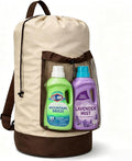 Canvans Laundry Bag Backpack, Large Travel Laundry Bag by Unknown