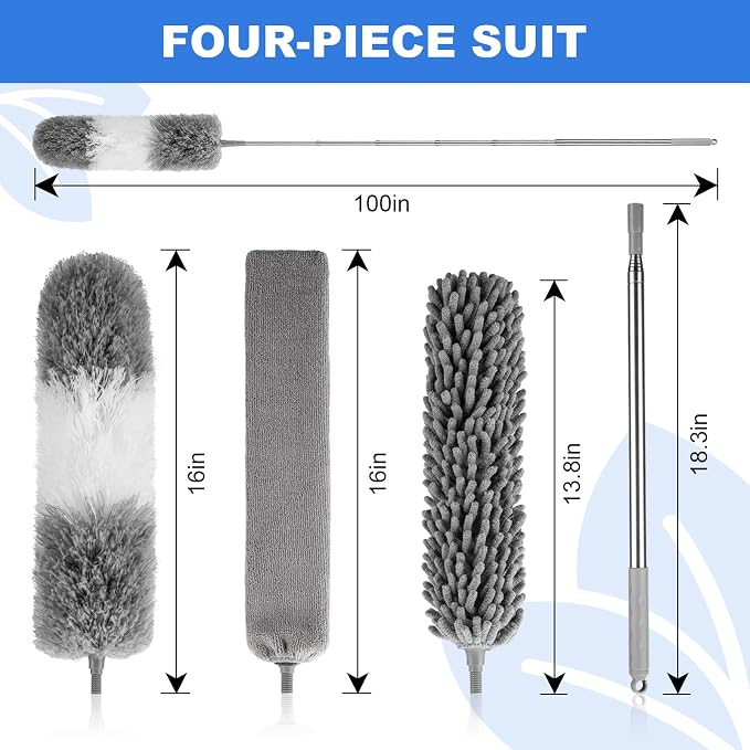 Dusters for Cleaning, Gap Duster and Chenille Duste - Image 2