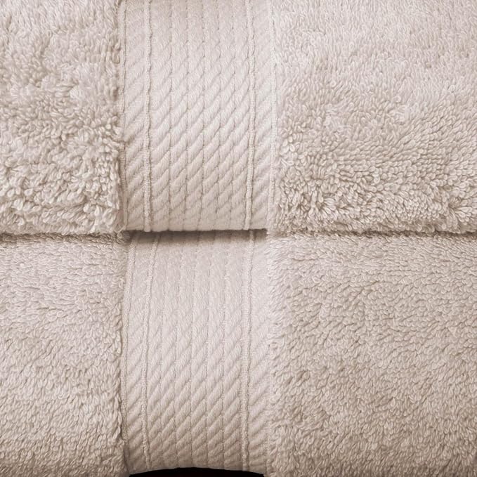 SUPERIOR Egyptian Cotton Ultra Plush & Absorbent, 10 Piece Set, Stone | Quick - Image 3