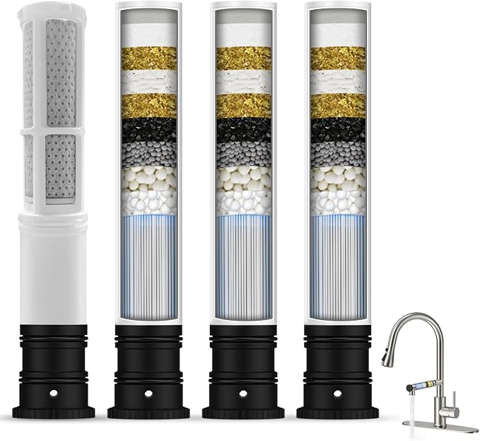 FEELSO Replacement Filters for Feelso Filtered Kitchen Faucet by FEELSO