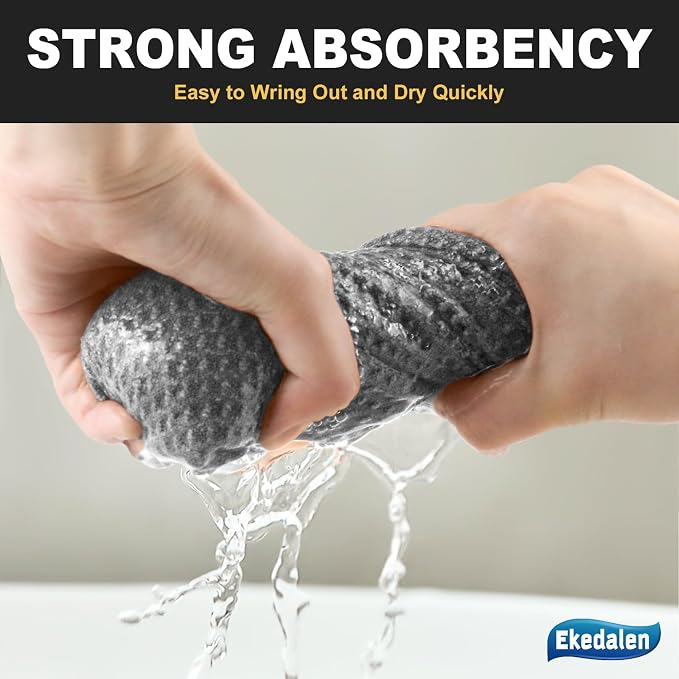 Ekedalen Microfiber Cleaning Cloth Lint Free Glass Polish - Image 5
