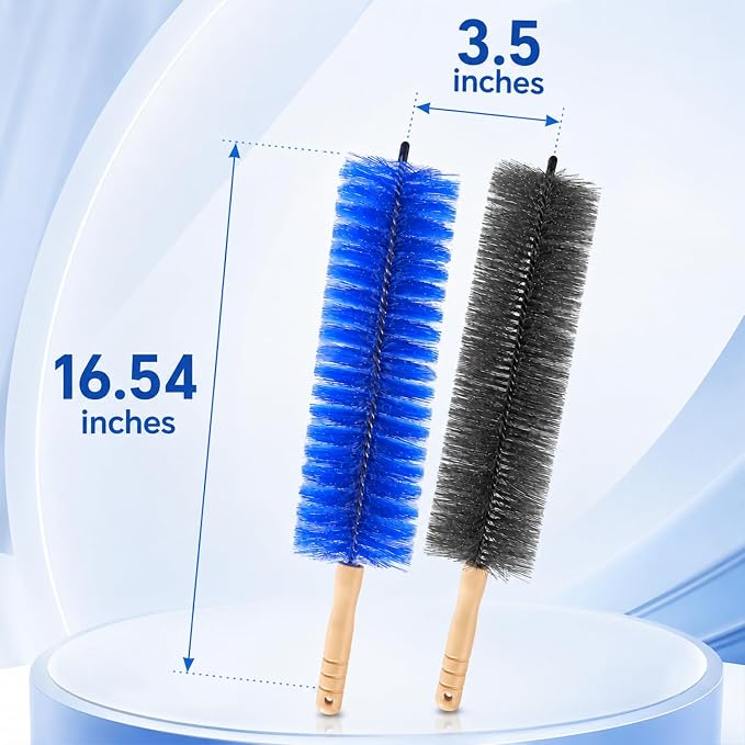 2Pcs Fan Cleaning Brush, Bendable Dust Collector, Car Dust Collectors, - Image 7
