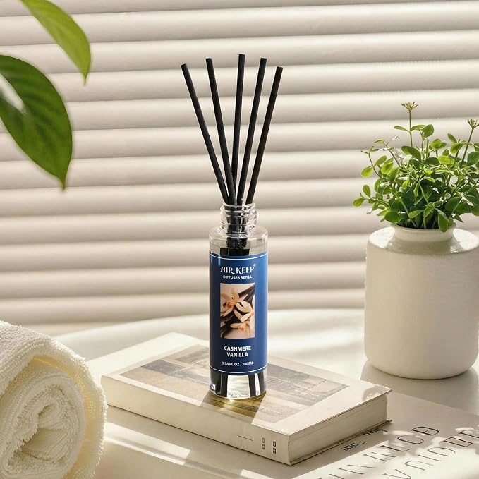 Reed Diffuser Oil Refill/Cashmere Vanilla/3.38 oz / 1 Pack/Air Freshener & - Image 3