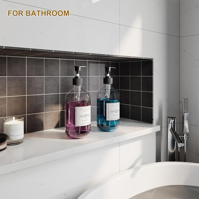 2PCS Clear Dish Soap Dispenser for Kitchen - Image 4