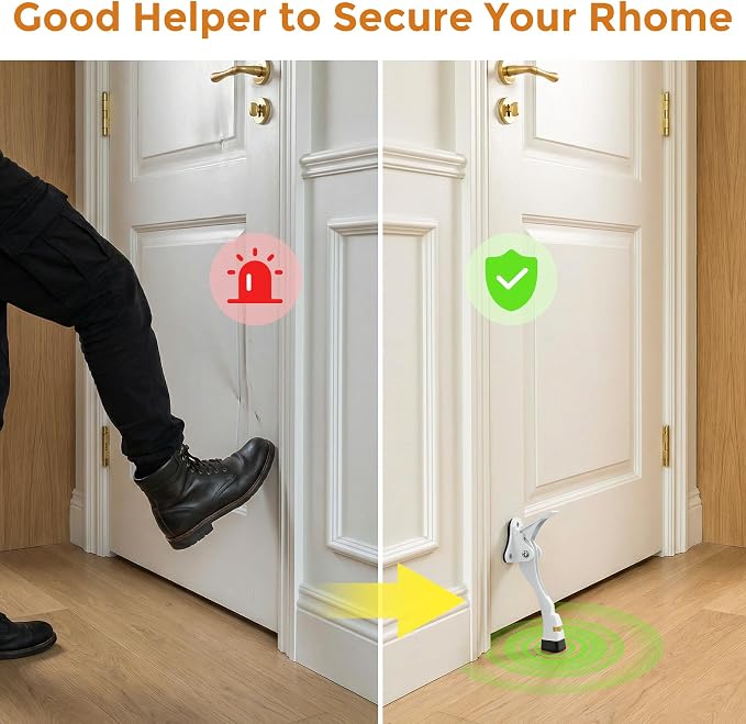 Door Stoppers, 4 Inch Kickdown Door Stop - Image 5