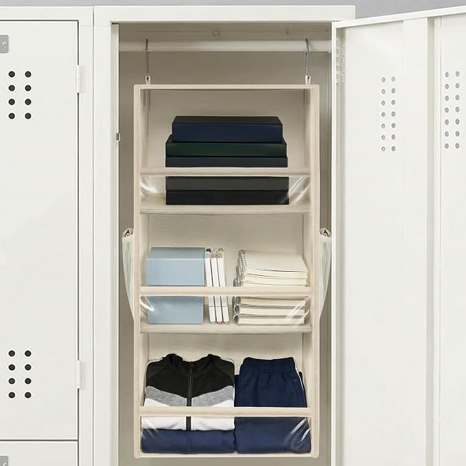 STORAGE MANIAC 6-Shelf Hanging Closet Organizer and Storage, 2 Separable - Image 9