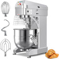 60Qt Commercial Food Mixer, Commercial Dough Mixer 3000W 3-Speed Adjustable, Heavy Duty Electric Stand Mixer with Stainless Steel Bowl for Kitchenaid and Pizzeria, 220V
