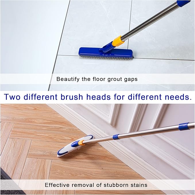 Grout & Scrub Brush Combo, Floor Scrubber - Image 3