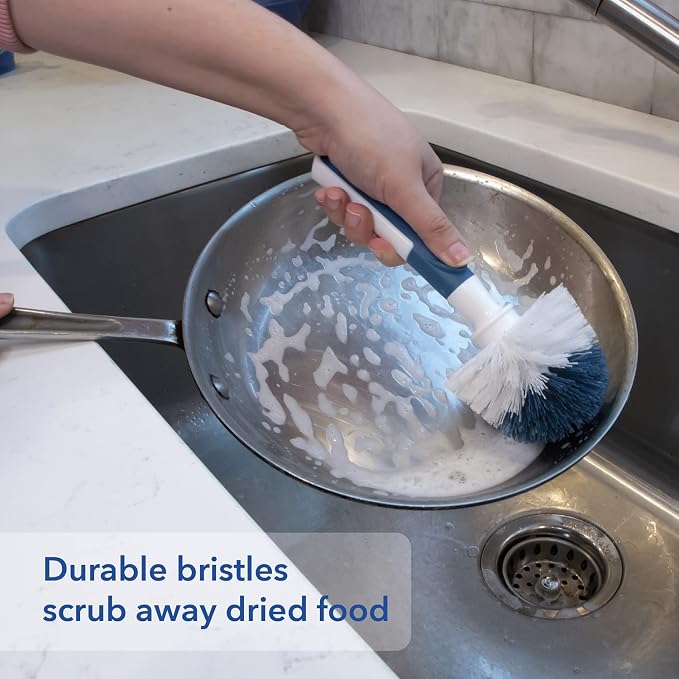 Unger Sink and Dish Scrub Brush, Kitchen Washing Scrubber - Image 6