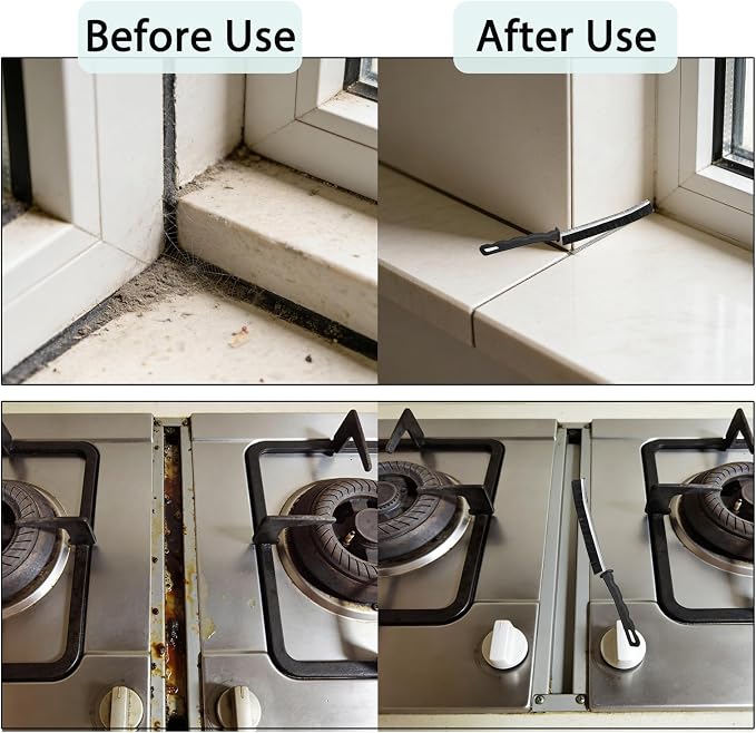 Crevice Cleaning Brush Set, Tight Spaces & More - Image 7
