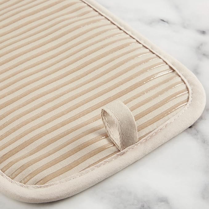 KITCHENAID Quilted Cotton Terry Cloth Oven Mitt, Pot Holder, Kitchen Towel - Image 6