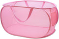 Sturdy Mesh Laundry Hamper Basket Bag, collapsible Pop up by HONOMA
