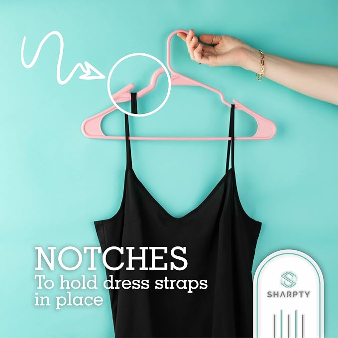 Plastic Hangers Clothes Hangers - Image 3