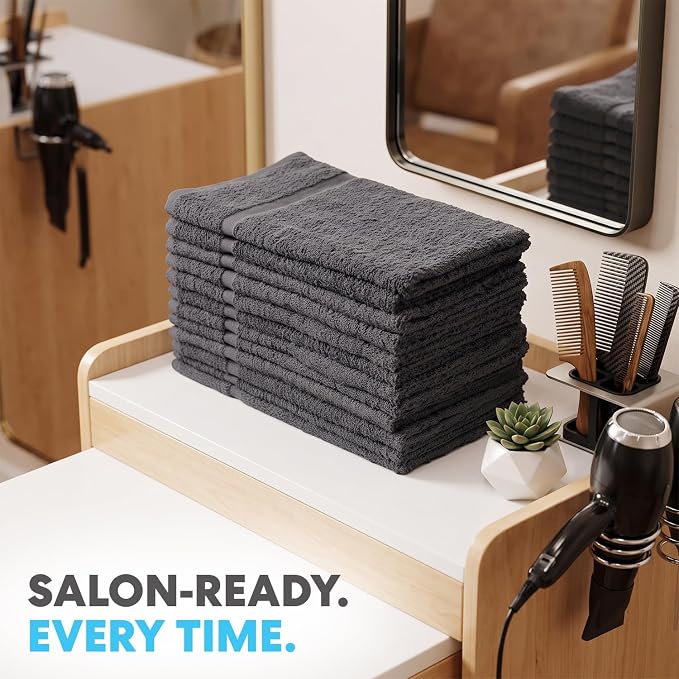 Simpli-Magic Cotton Hand Towels 16"x27" – Soft Towels - Image 2