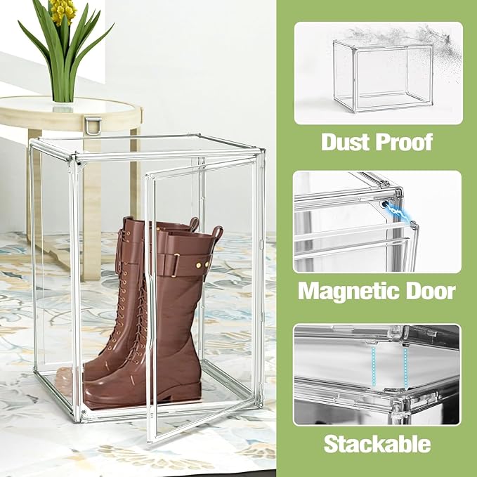 5 Pack Extra Large Clear Storage Box - Image 8